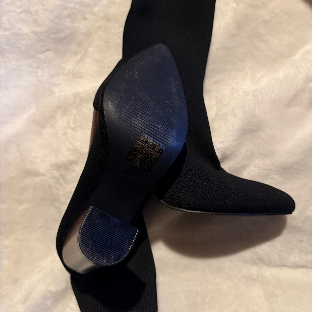 Women’s chunky heel boots - Picture 3 of 6